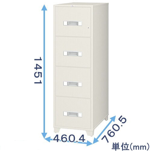 耐火キャビネット EA4-4G