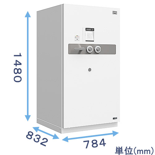 防盗金庫ICカードロック式 GAC-28C