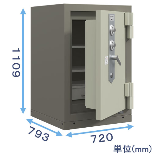 防盗金庫ダイヤル式 GM-30