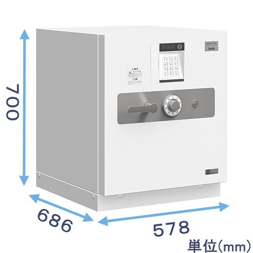 防盗金庫ICカードロック式 GSA-06C