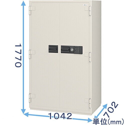強化型テンキー式金庫 NCW-53EVR