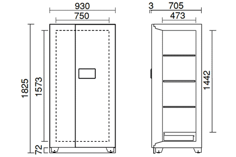 BS34-2E 寸法図 詳細