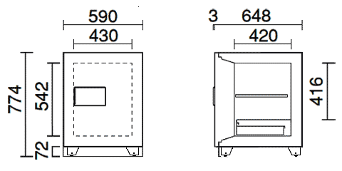BS51-2E 寸法図 詳細