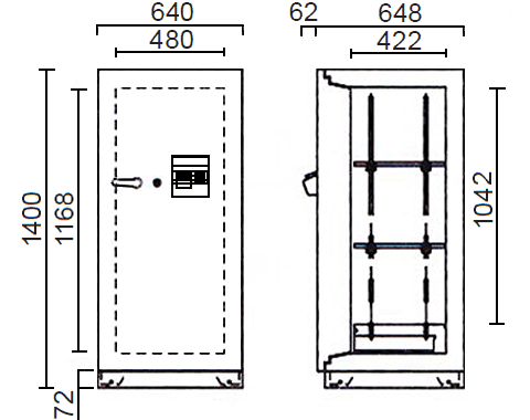 BS53-2VE 寸法図 詳細