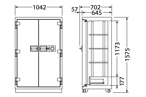 CS-52 寸法図 詳細