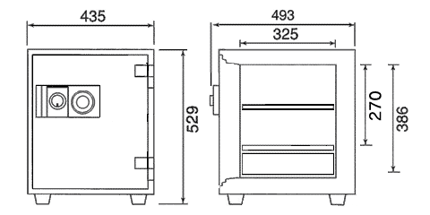 D52-DX 寸法図 詳細