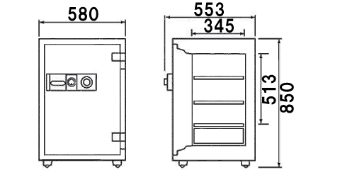 D85 寸法図 詳細