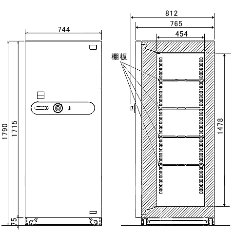 FAC-36 寸法図 詳細