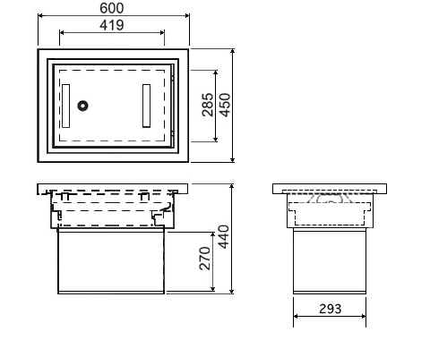 FLS-21 寸法図 詳細