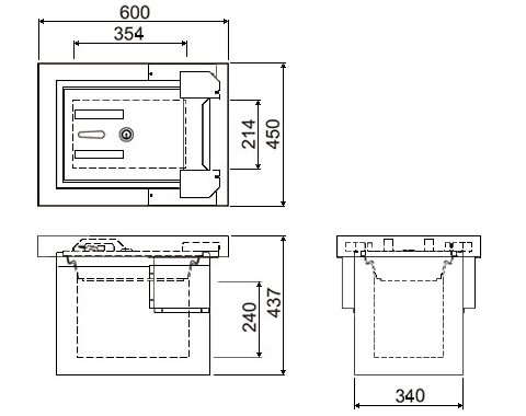 FLS-3 寸法図 詳細