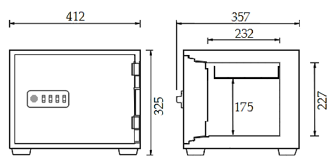 HSP-101 寸法図 詳細