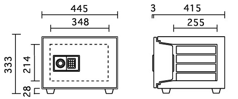 KS-20E-F 寸法図 詳細