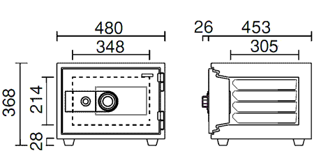 KU-20SD 寸法図 詳細