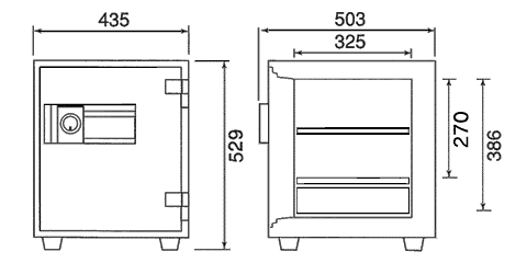 MEK52-DX 寸法図 詳細