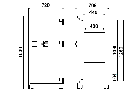 HPC150T 寸法図 詳細