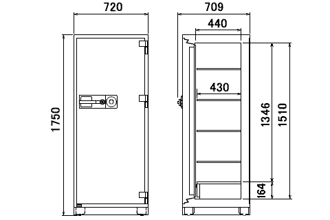 HPC175 寸法図 詳細