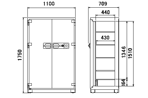 HPC275 寸法図 詳細