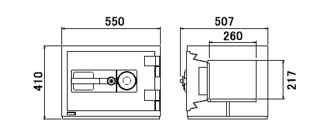 HPC41 寸法図 詳細