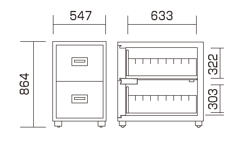 HB4-2D 寸法図 詳細