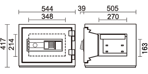 STJ-20ER 寸法図 詳細