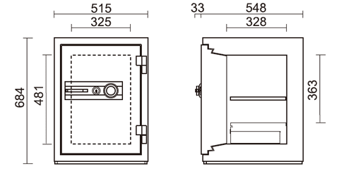 STJ-50SD 寸法図 詳細