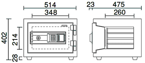 STS-20XEA 寸法図 詳細